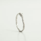 Hair Braid Ring in Silver #2