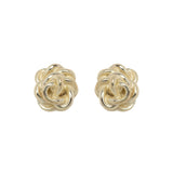 Earstuds 'Rose' in Gold